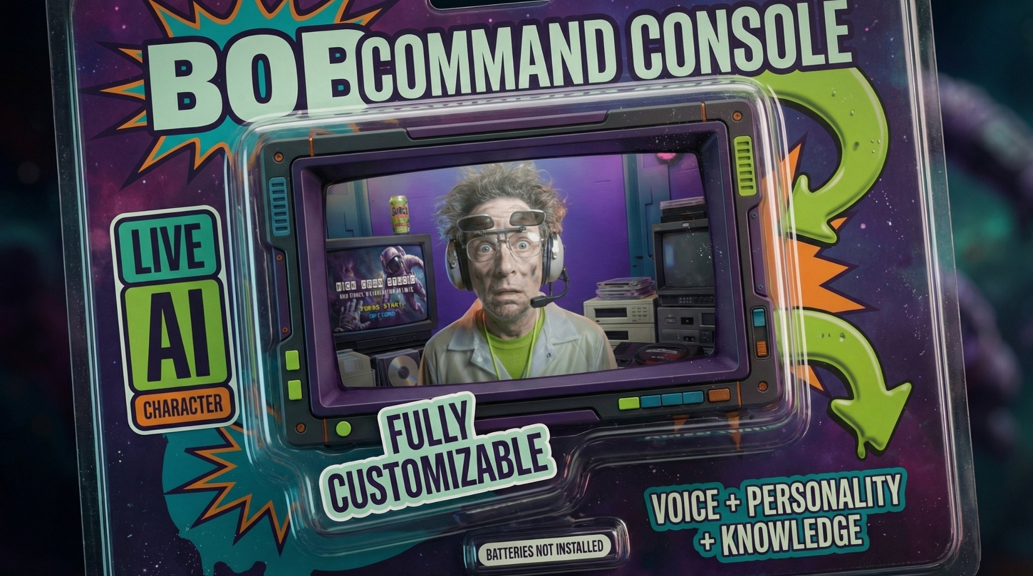 Bob Command Console | Nick Carr Studio